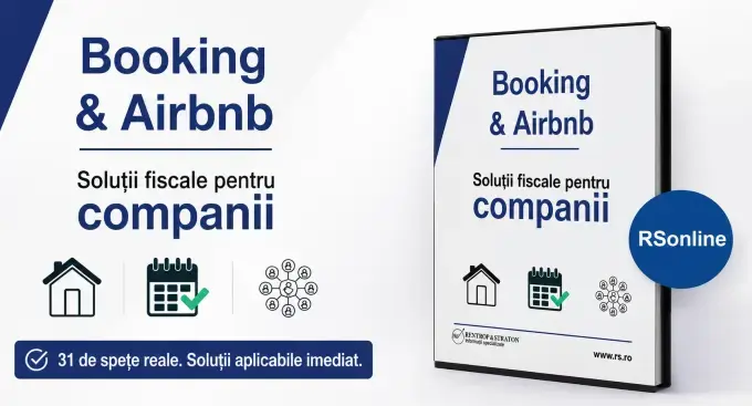 Contabilitatea rezervărilor Booking și Airbnb: Ghid complet pentru fisc și declarații