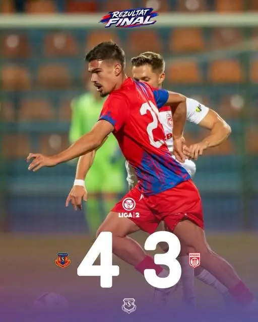ASA Târgu Mureș a învins CS Dinamo 4-3 în meciul de la Târgu Mureș, după ce Dinamo a condus 2-0