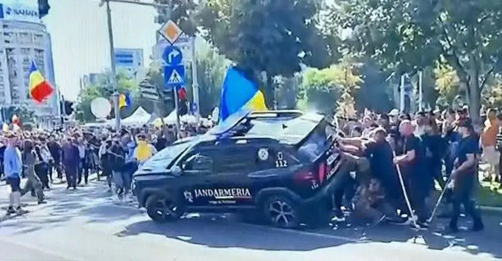 Membrii AUR reținuți după protestul ciobanilor: fiul unui fost prefect PNL printre suspecti