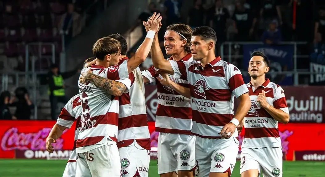 Șucu, gol de aur la Rapid: a intrat în minutul 90+4 și a decis meciul cu Argeșul